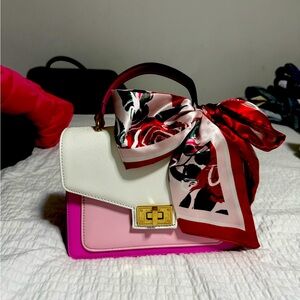 Cute bag for summer or everyday bag with pink colors💕💞💓